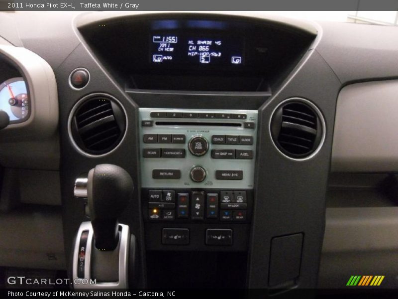 Taffeta White / Gray 2011 Honda Pilot EX-L