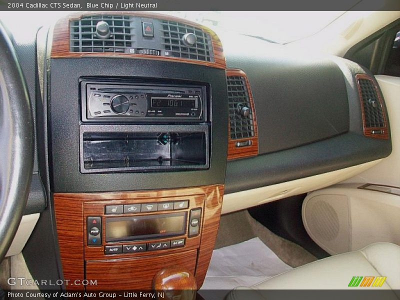 Blue Chip / Light Neutral 2004 Cadillac CTS Sedan
