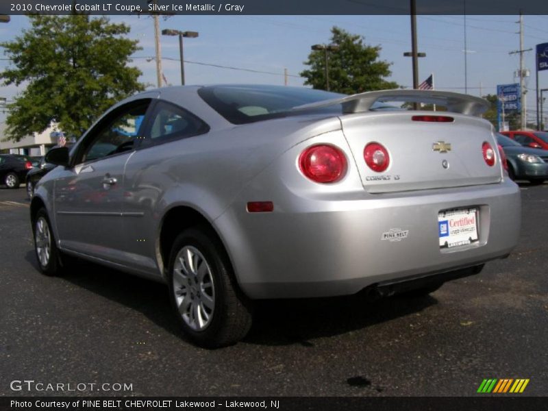 Silver Ice Metallic / Gray 2010 Chevrolet Cobalt LT Coupe