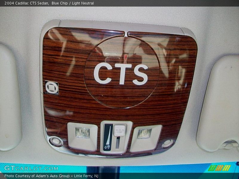 Blue Chip / Light Neutral 2004 Cadillac CTS Sedan