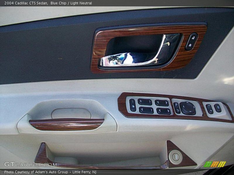 Blue Chip / Light Neutral 2004 Cadillac CTS Sedan