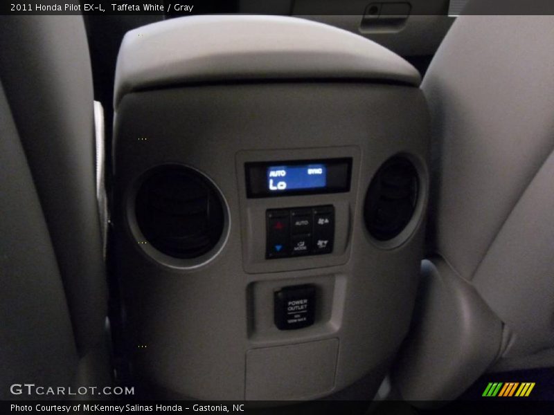 Taffeta White / Gray 2011 Honda Pilot EX-L