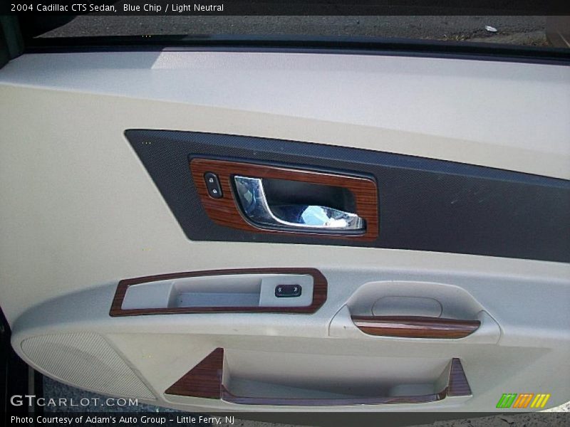 Blue Chip / Light Neutral 2004 Cadillac CTS Sedan