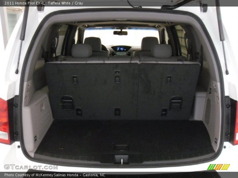Taffeta White / Gray 2011 Honda Pilot EX-L