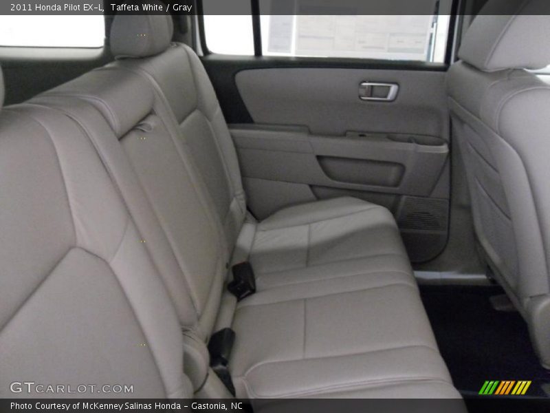 Taffeta White / Gray 2011 Honda Pilot EX-L