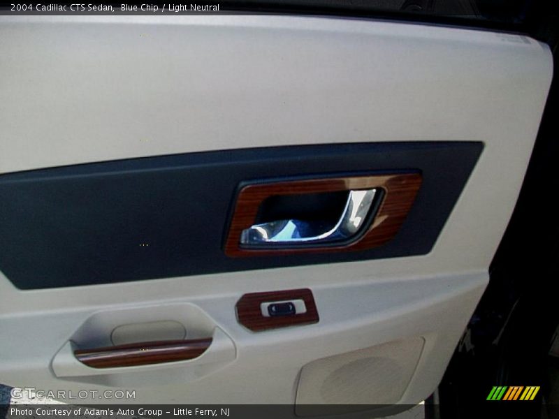 Blue Chip / Light Neutral 2004 Cadillac CTS Sedan