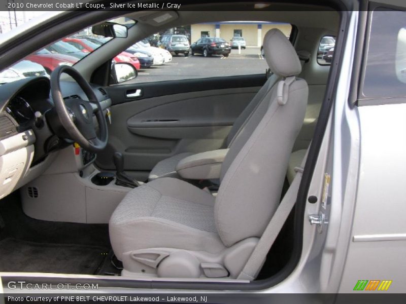 Silver Ice Metallic / Gray 2010 Chevrolet Cobalt LT Coupe