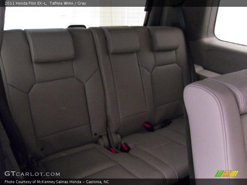 Taffeta White / Gray 2011 Honda Pilot EX-L