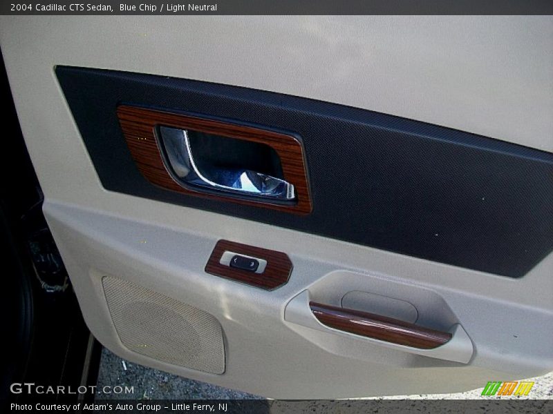 Blue Chip / Light Neutral 2004 Cadillac CTS Sedan