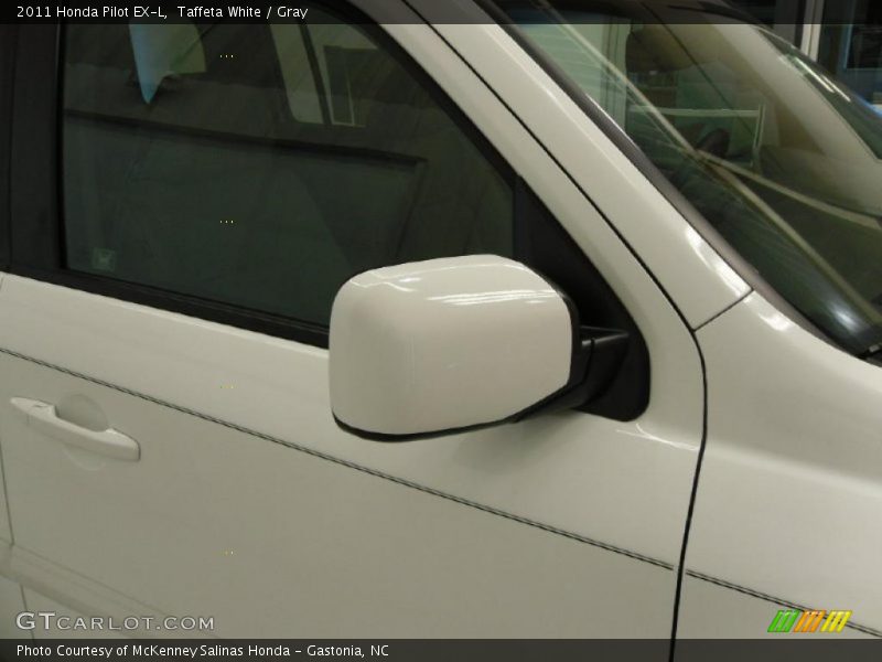 Taffeta White / Gray 2011 Honda Pilot EX-L