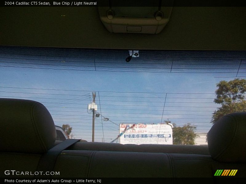 Blue Chip / Light Neutral 2004 Cadillac CTS Sedan