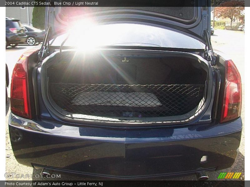 Blue Chip / Light Neutral 2004 Cadillac CTS Sedan