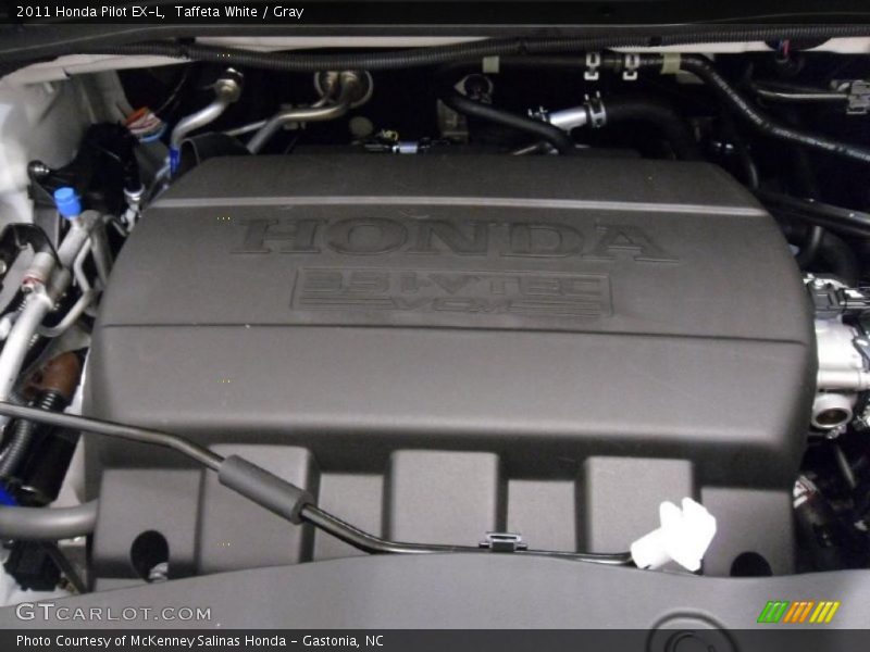 Taffeta White / Gray 2011 Honda Pilot EX-L