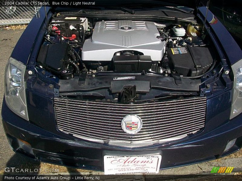 Blue Chip / Light Neutral 2004 Cadillac CTS Sedan
