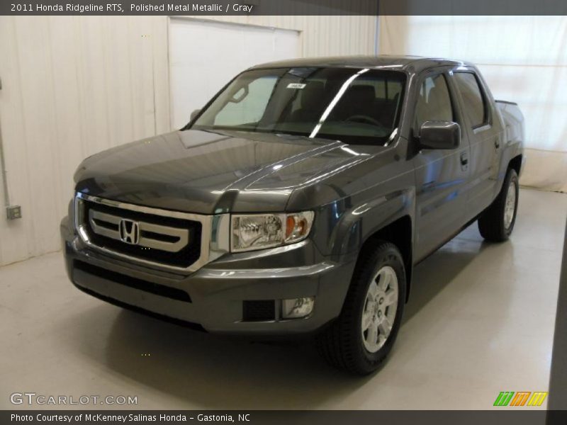 Polished Metal Metallic / Gray 2011 Honda Ridgeline RTS
