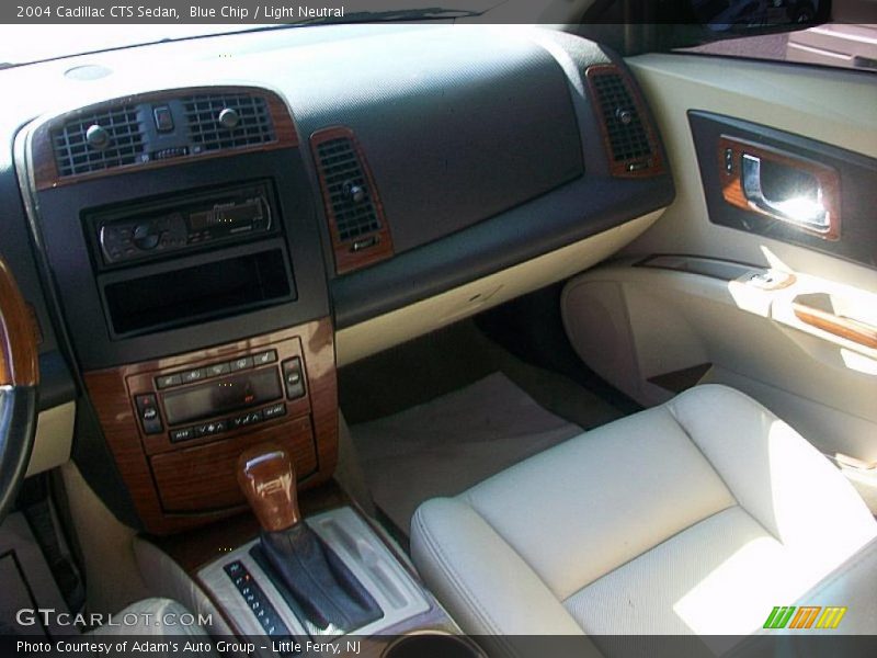 Blue Chip / Light Neutral 2004 Cadillac CTS Sedan