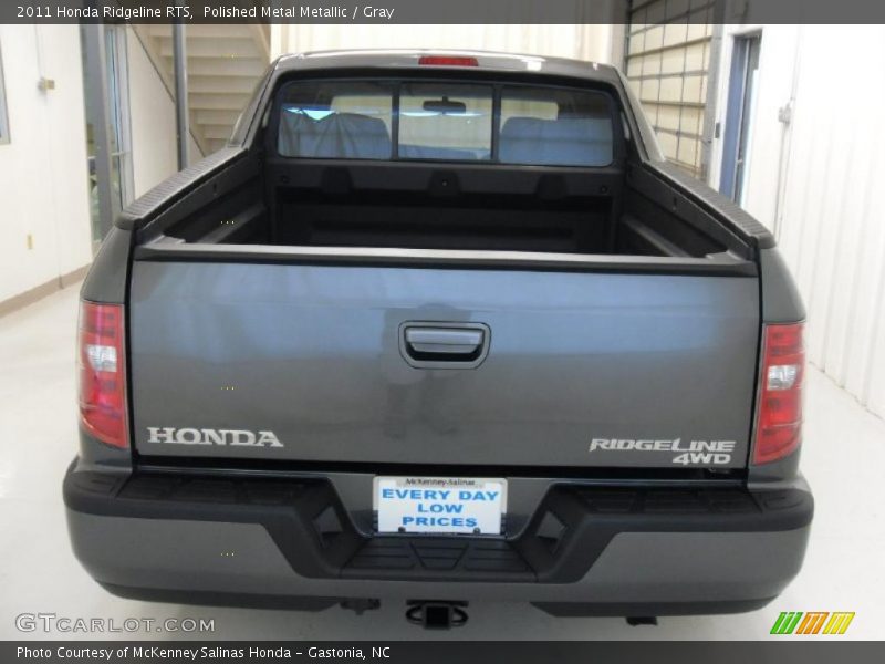 Polished Metal Metallic / Gray 2011 Honda Ridgeline RTS