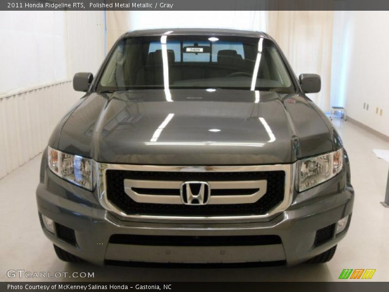 Polished Metal Metallic / Gray 2011 Honda Ridgeline RTS