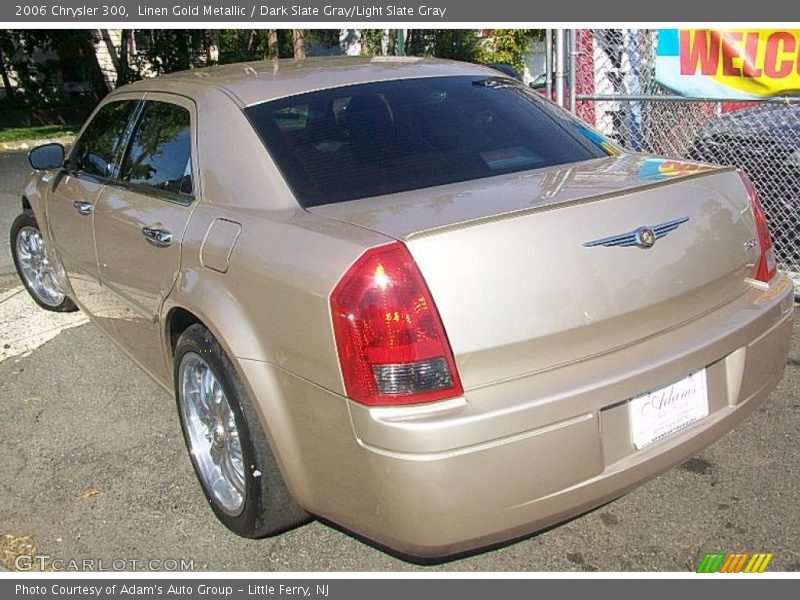 Linen Gold Metallic / Dark Slate Gray/Light Slate Gray 2006 Chrysler 300