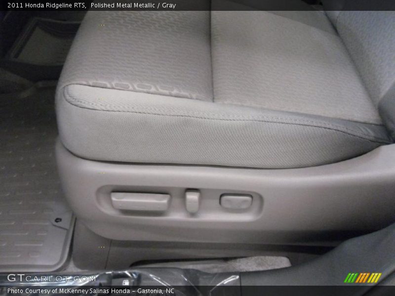 Polished Metal Metallic / Gray 2011 Honda Ridgeline RTS