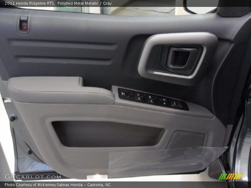 Polished Metal Metallic / Gray 2011 Honda Ridgeline RTS