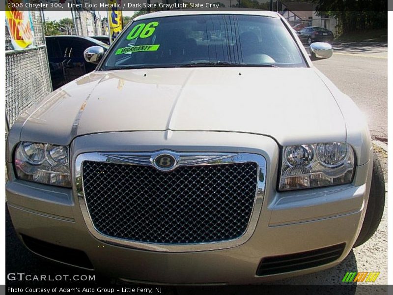Linen Gold Metallic / Dark Slate Gray/Light Slate Gray 2006 Chrysler 300