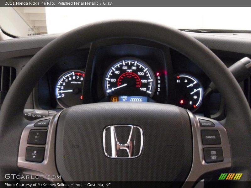  2011 Ridgeline RTS RTS Gauges