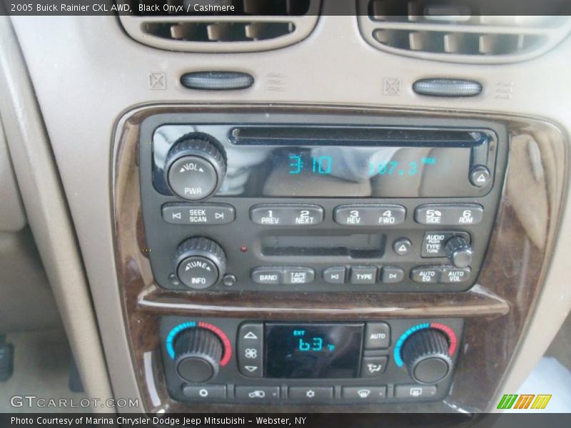 Controls of 2005 Rainier CXL AWD