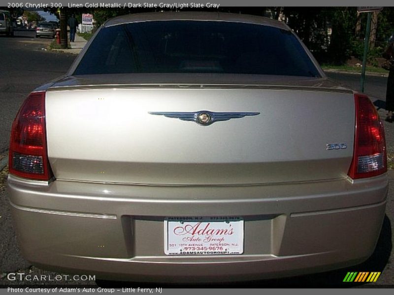 Linen Gold Metallic / Dark Slate Gray/Light Slate Gray 2006 Chrysler 300