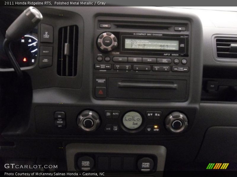 Controls of 2011 Ridgeline RTS
