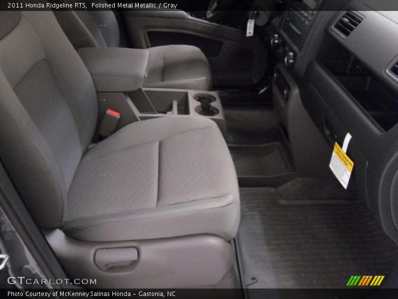 Polished Metal Metallic / Gray 2011 Honda Ridgeline RTS