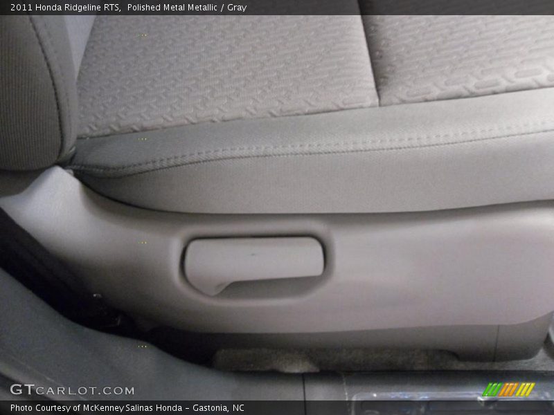Polished Metal Metallic / Gray 2011 Honda Ridgeline RTS