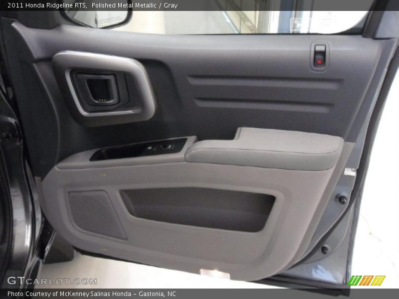 Polished Metal Metallic / Gray 2011 Honda Ridgeline RTS