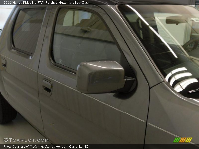 Polished Metal Metallic / Gray 2011 Honda Ridgeline RTS