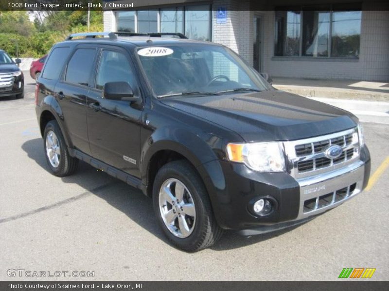 Black / Charcoal 2008 Ford Escape Limited