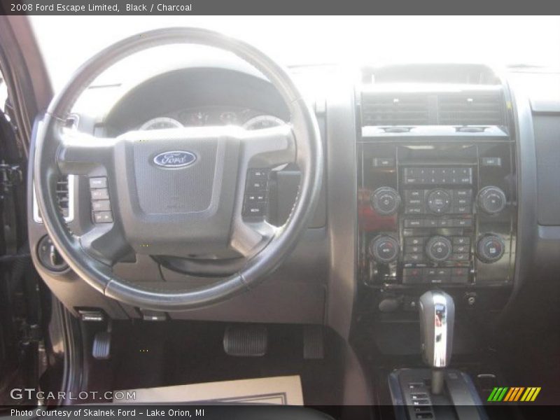 Black / Charcoal 2008 Ford Escape Limited