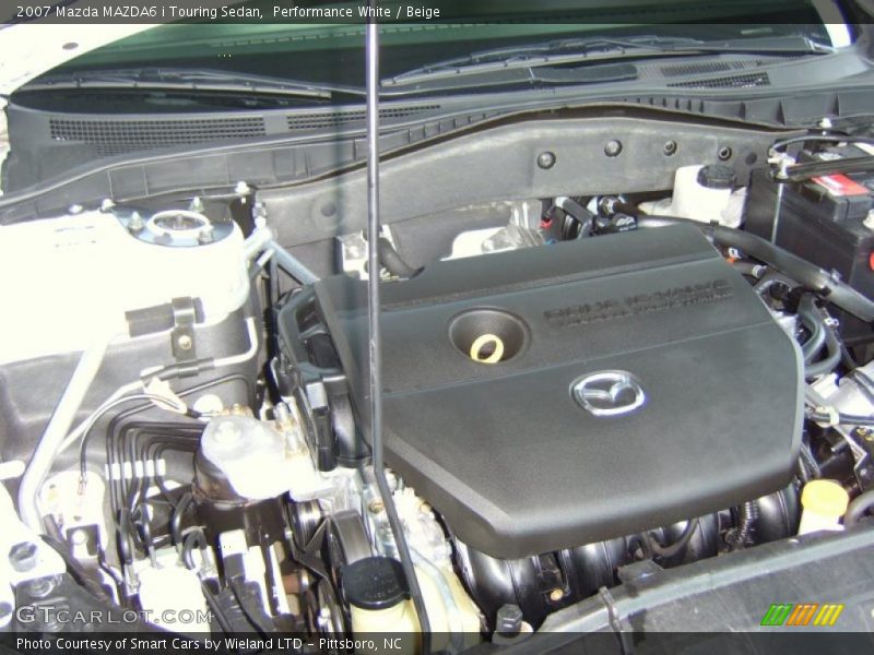 Performance White / Beige 2007 Mazda MAZDA6 i Touring Sedan