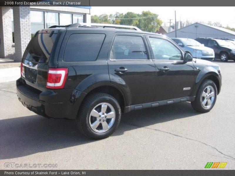 Black / Charcoal 2008 Ford Escape Limited