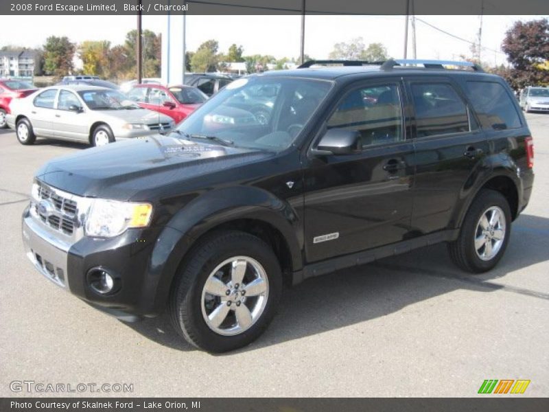 Black / Charcoal 2008 Ford Escape Limited