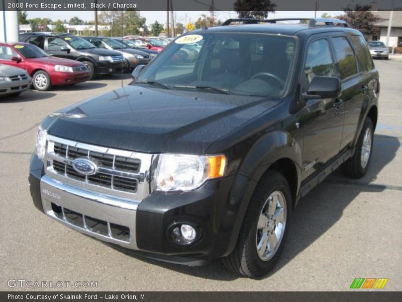 Black / Charcoal 2008 Ford Escape Limited