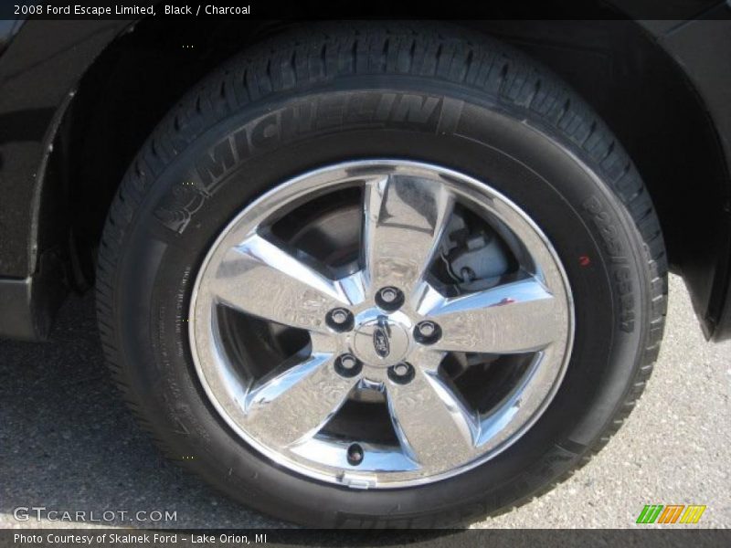 Black / Charcoal 2008 Ford Escape Limited