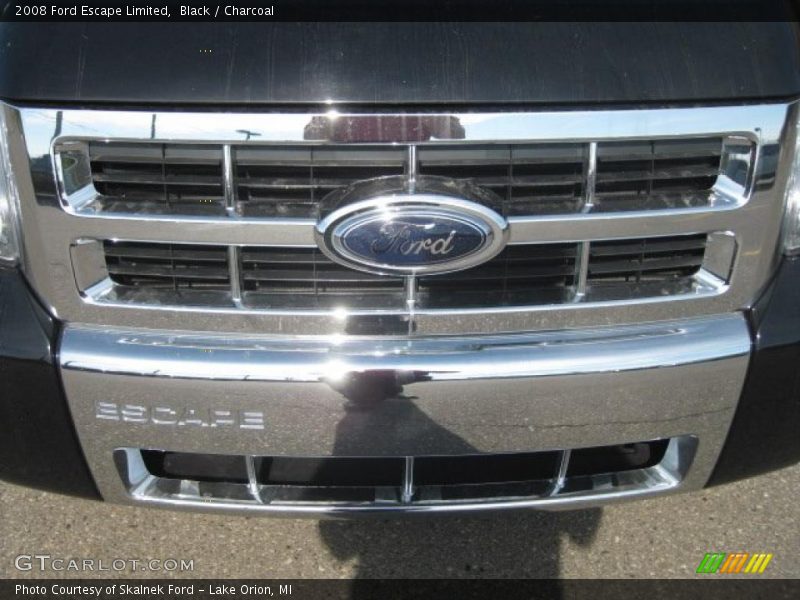 Black / Charcoal 2008 Ford Escape Limited