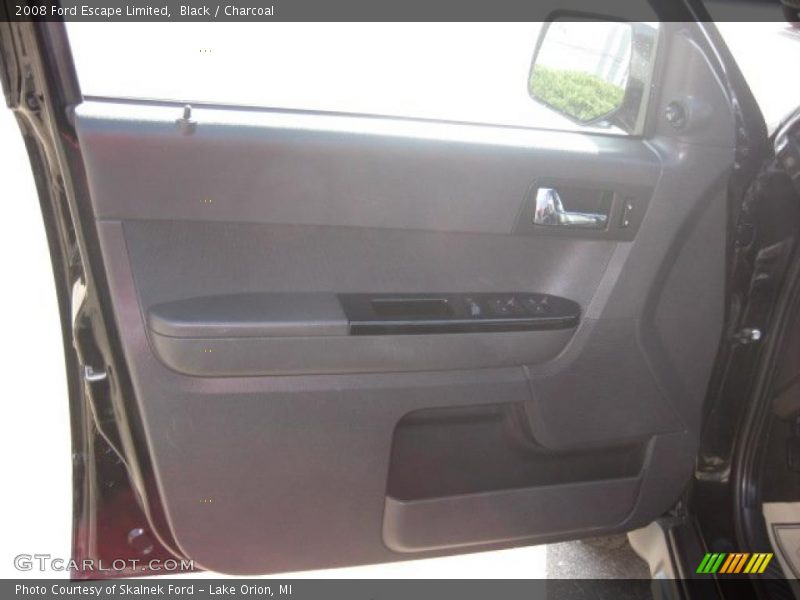 Black / Charcoal 2008 Ford Escape Limited
