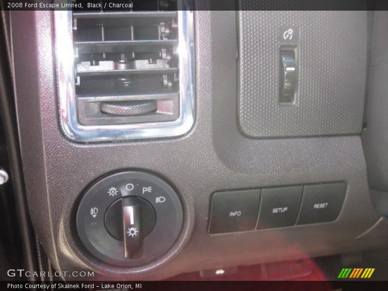 Black / Charcoal 2008 Ford Escape Limited