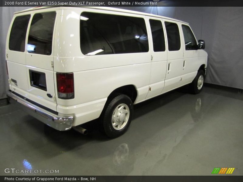 Oxford White / Medium Flint 2008 Ford E Series Van E350 Super Duty XLT Passenger