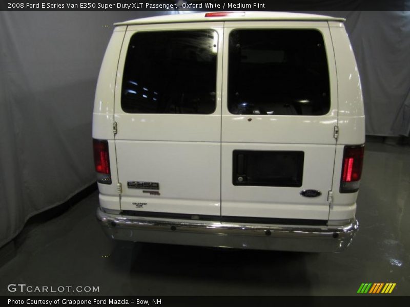 Oxford White / Medium Flint 2008 Ford E Series Van E350 Super Duty XLT Passenger