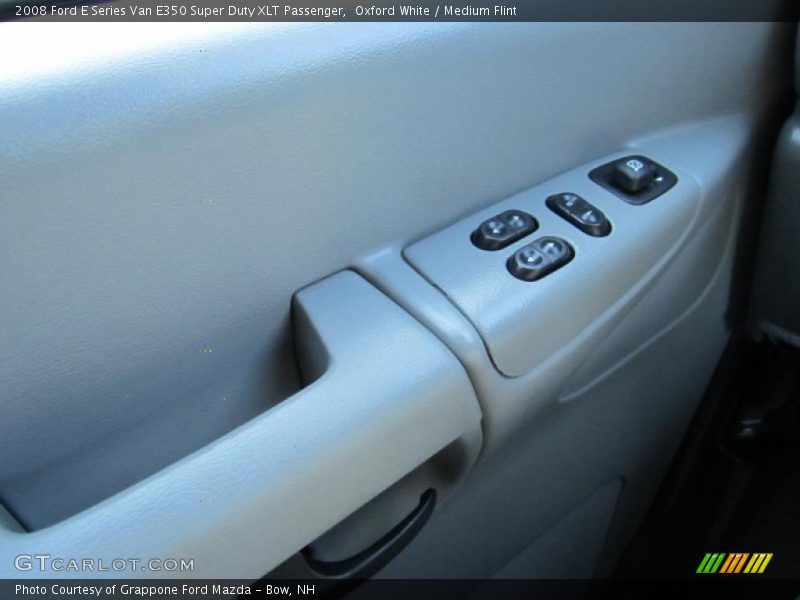Oxford White / Medium Flint 2008 Ford E Series Van E350 Super Duty XLT Passenger