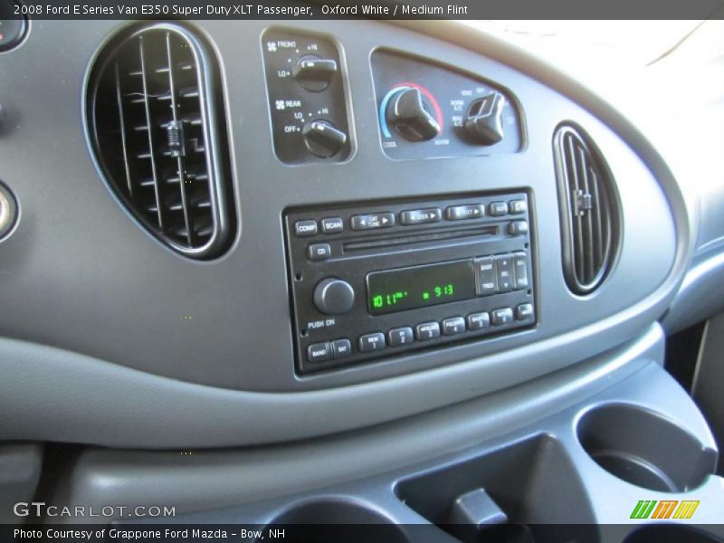 Oxford White / Medium Flint 2008 Ford E Series Van E350 Super Duty XLT Passenger