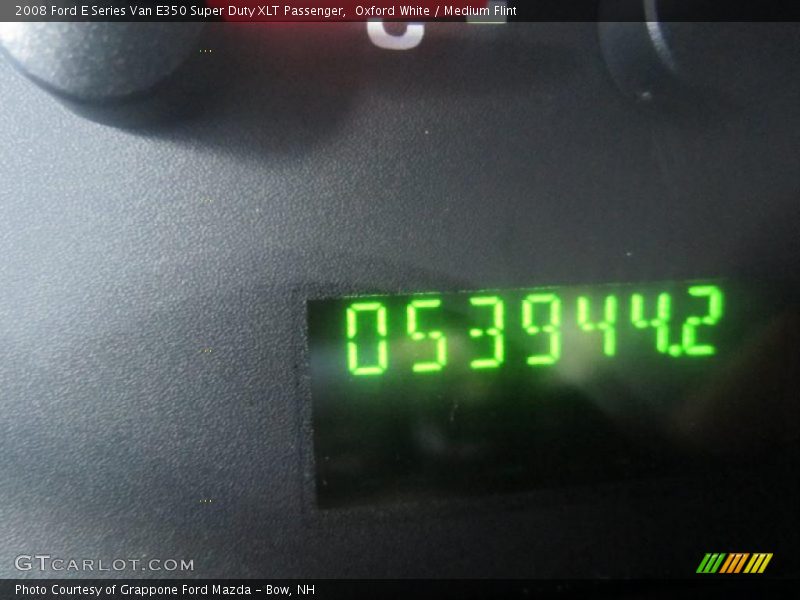 Oxford White / Medium Flint 2008 Ford E Series Van E350 Super Duty XLT Passenger