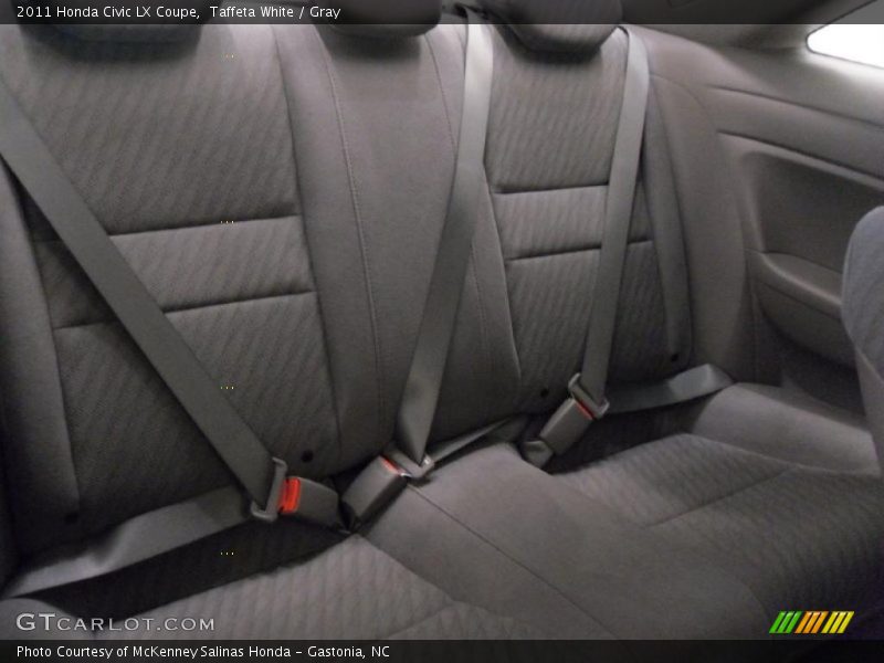  2011 Civic LX Coupe Gray Interior